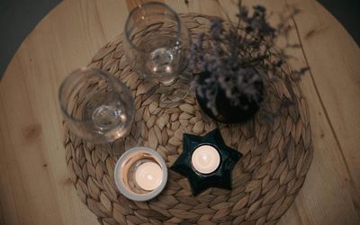 Evening lighting and soft mats